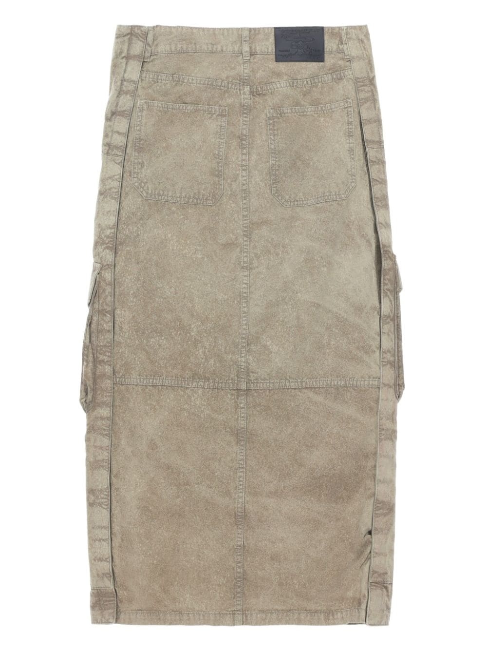 cargo-pocket midi skirt - 6