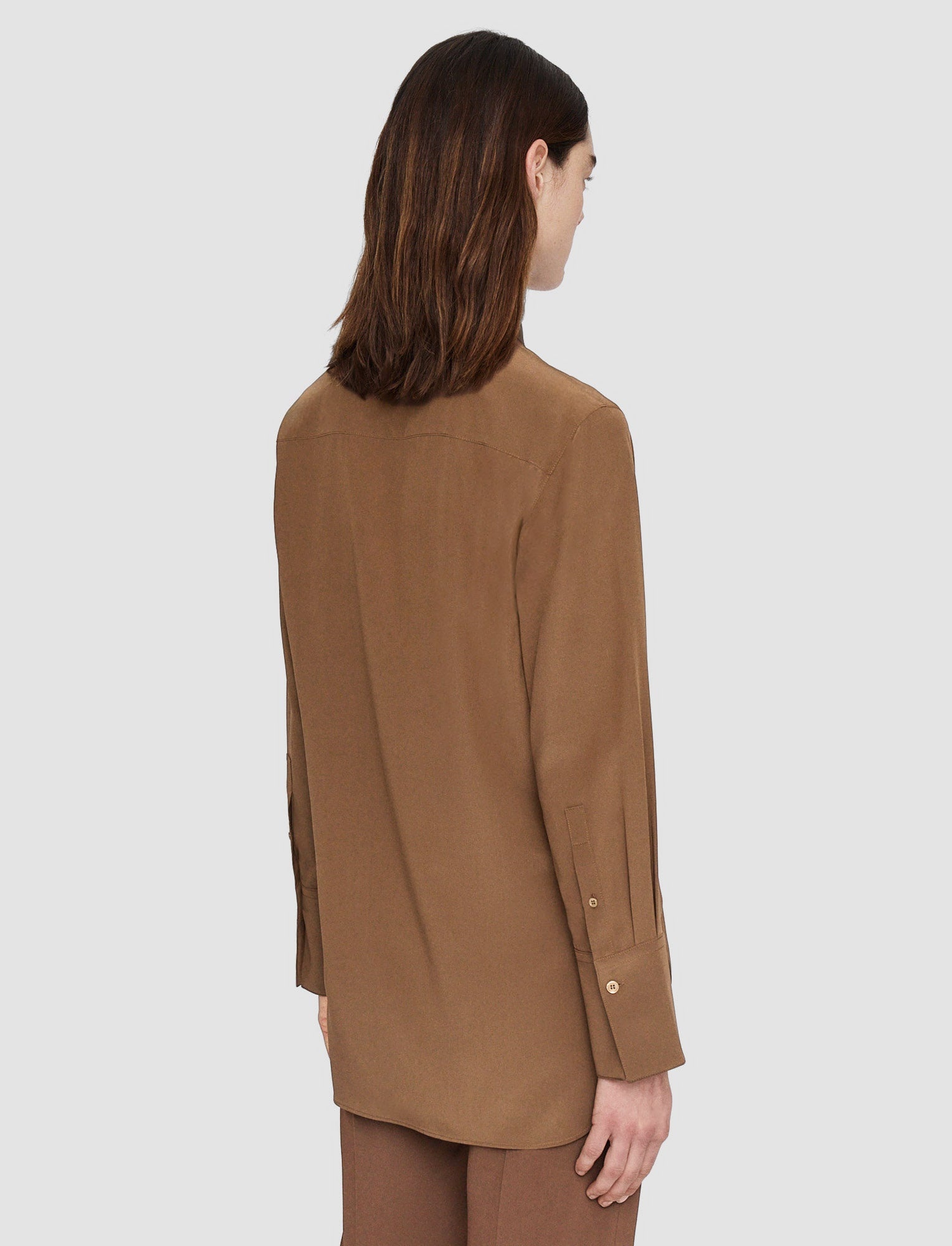 Silk Crepe de Chine Joe Blouse - 4