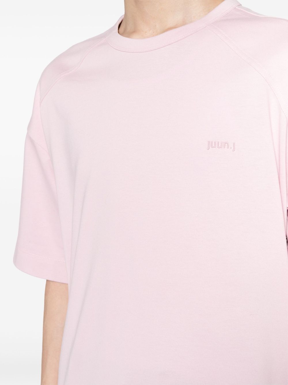 side-zip layered-hem T-shirt - 5