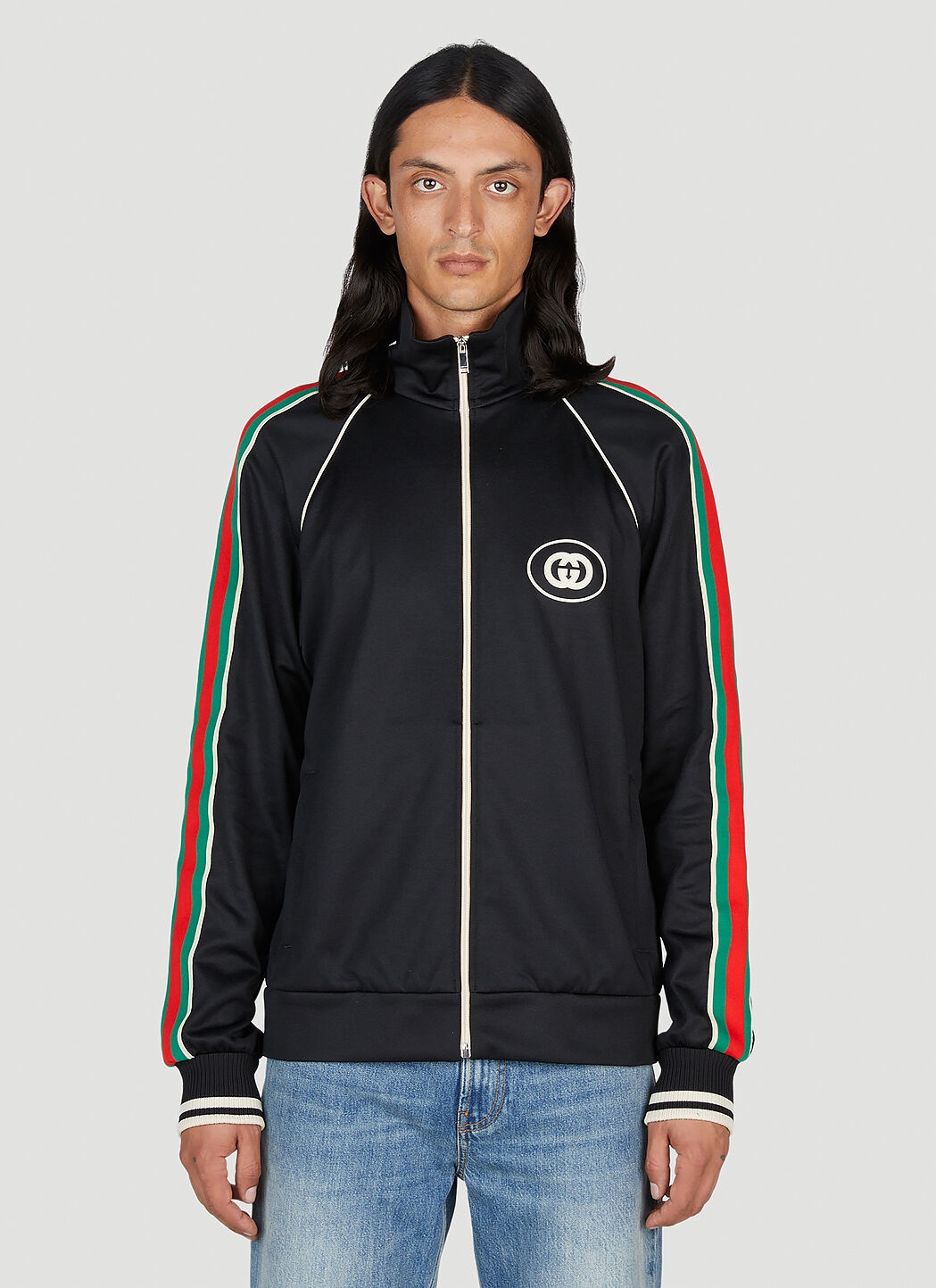 VANJACトレーナー GUCCI Web Stripe Track Jacket | lncc | REVERSIBLE