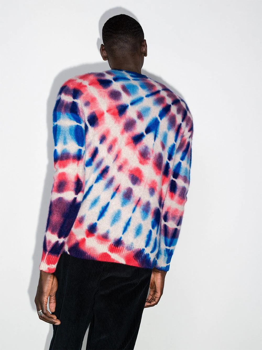 Radiate tie-dye cashmere jumper - 3