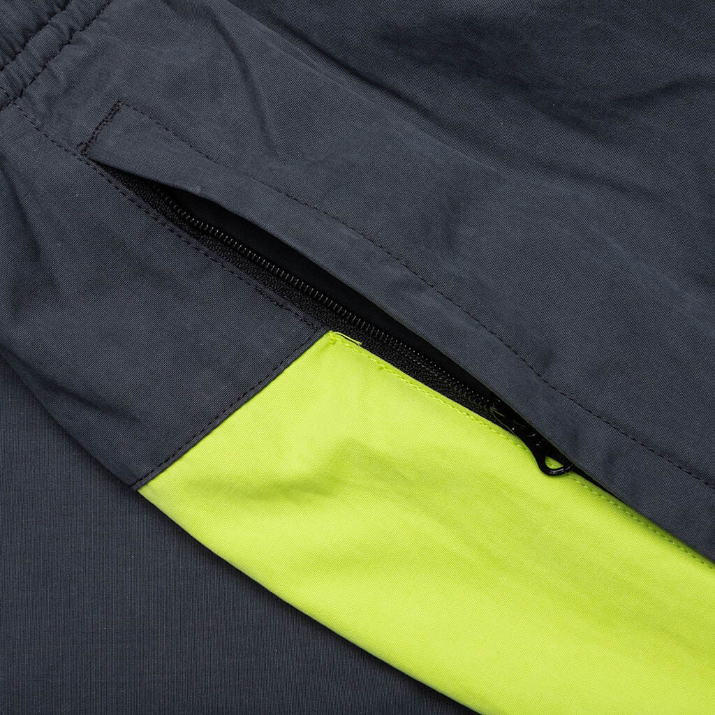 NIKE X PATTA TRACK PANTS - BLACK/CYBER - 4