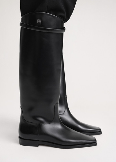 Totême The Riding Boot black outlook