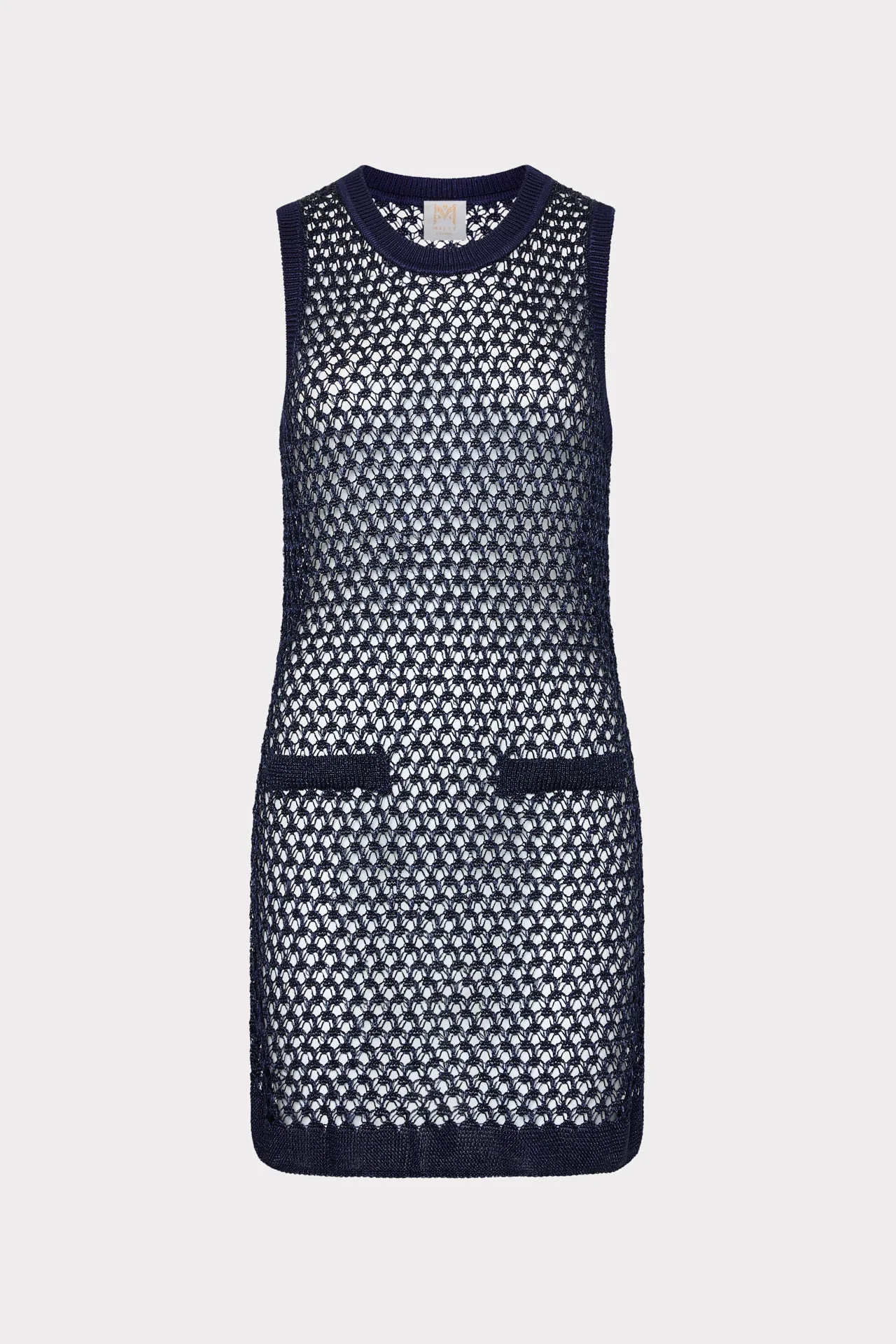 Knit Cover-Up Mini Dress - 1
