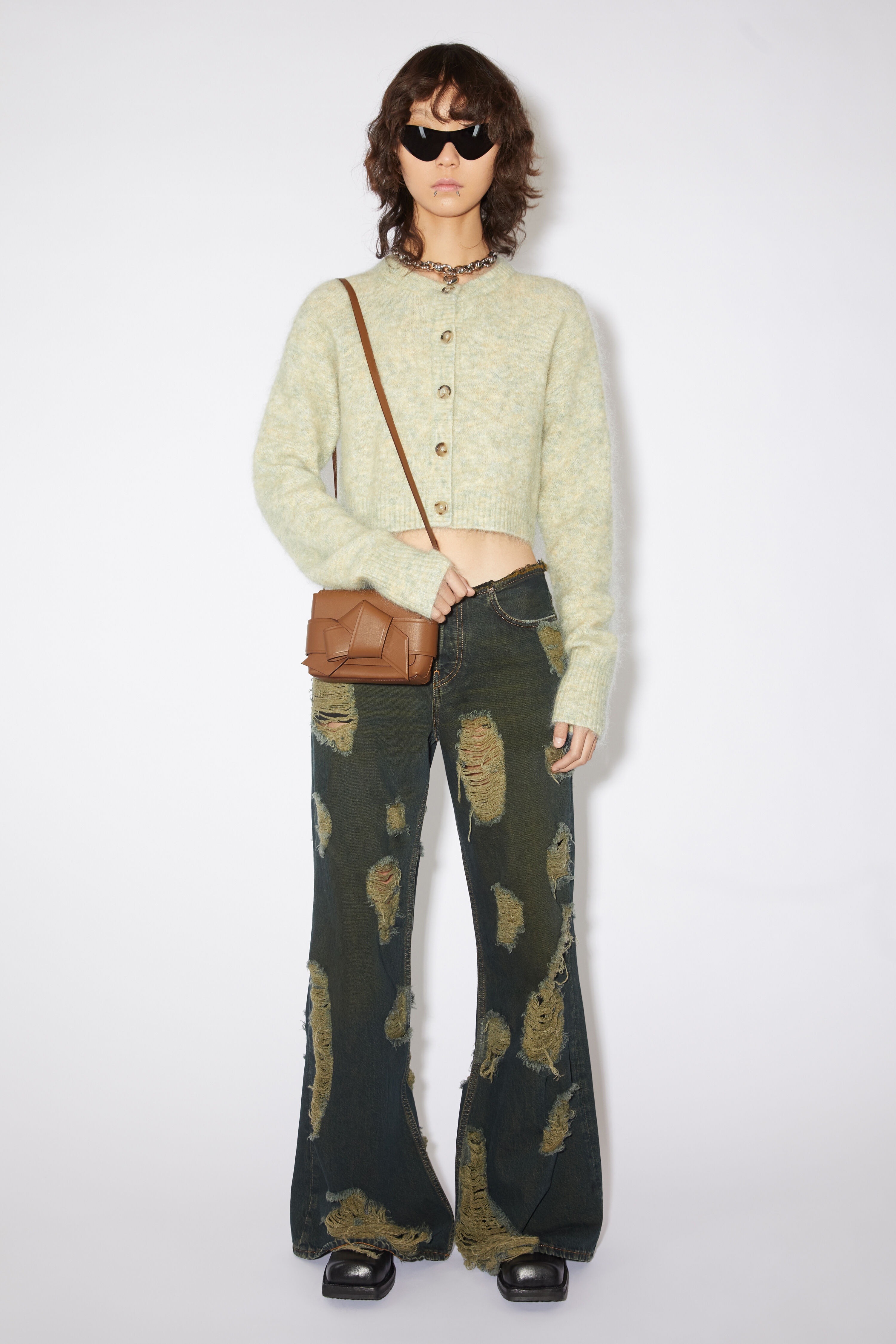 Musubi mini crossbody bag - Camel brown - 2