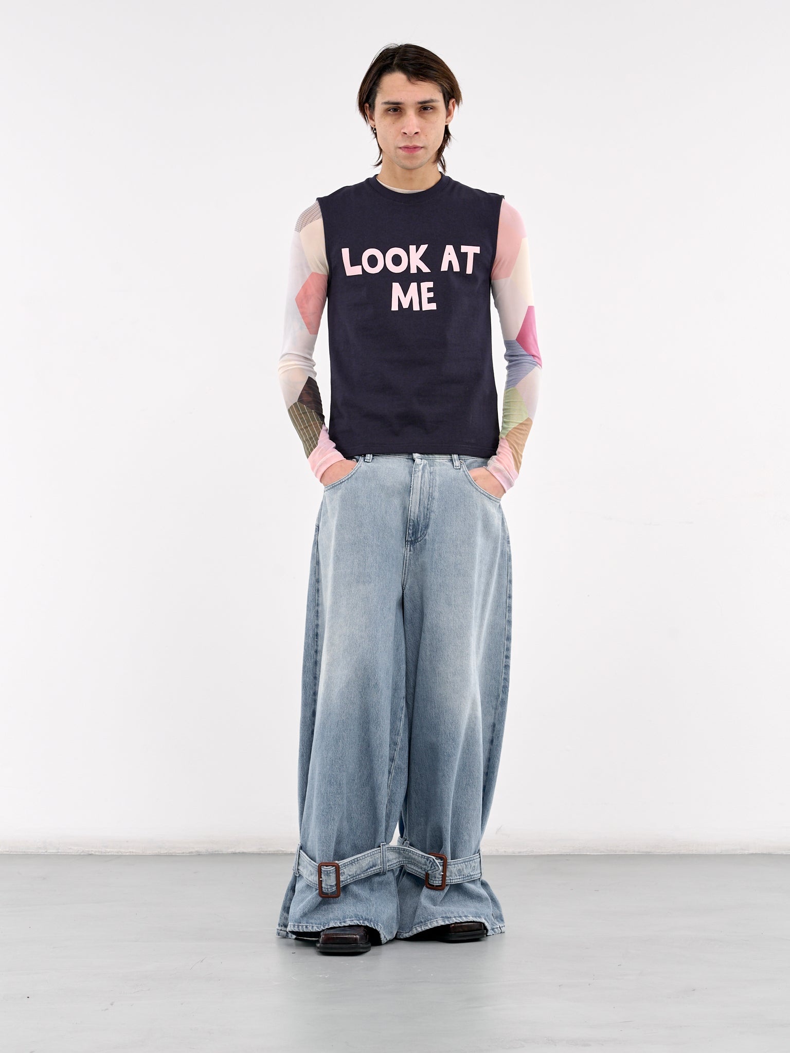 Buckled Cuff Jeans - 6