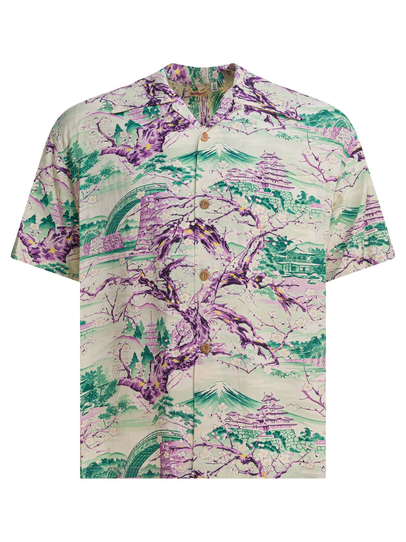 Sun Surf - Sun Surf "scenery Of Japan" Shirt - 1
