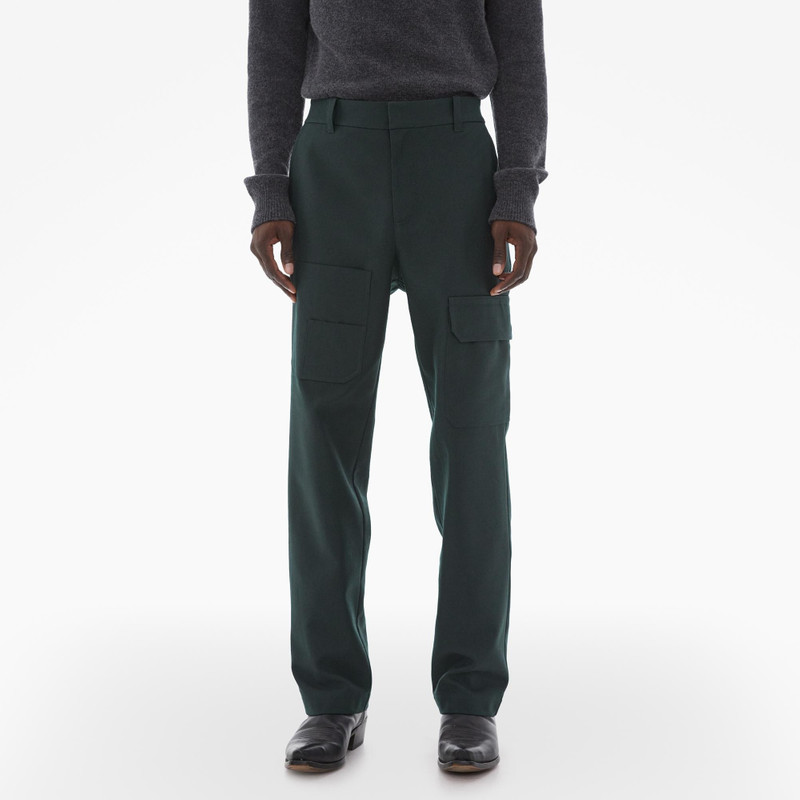 WOOL GABARDINE CARPENTER PANTS 3