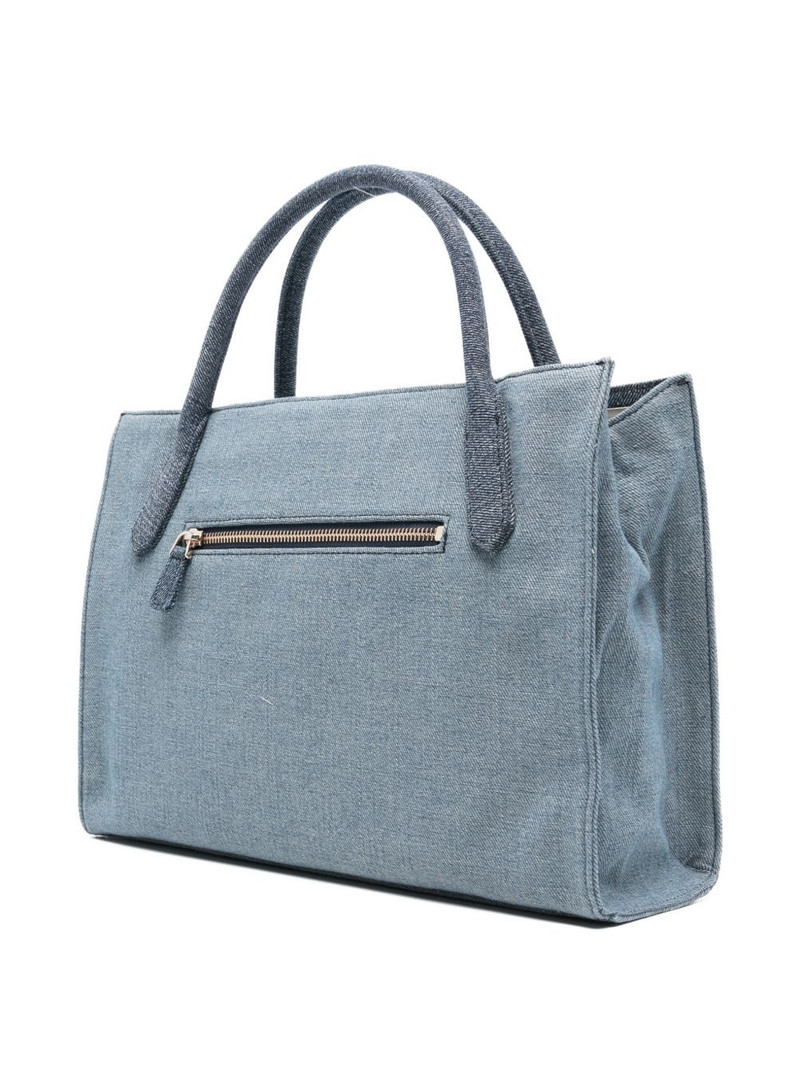GUESS USA Jodi denim tote bag outlook
