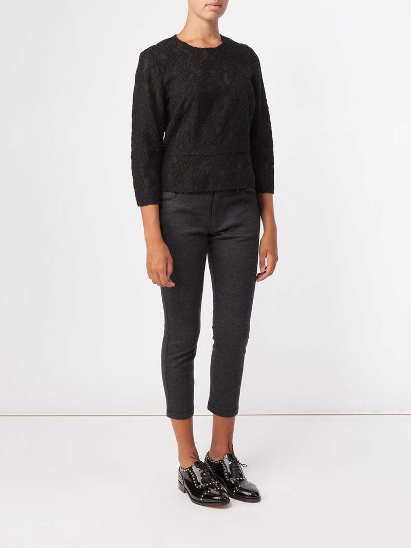 Comme Des Garçons lace blouse outlook