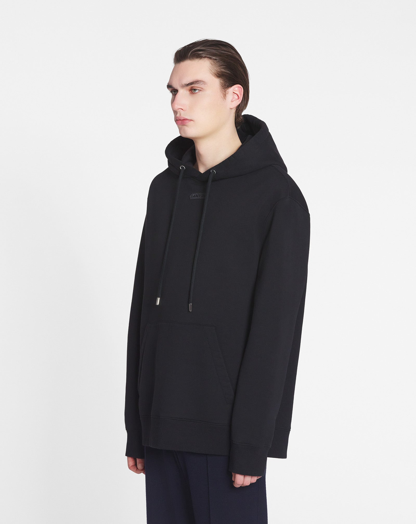 LANVIN DETAIL LOOSE-FITTING HOODIE - 3