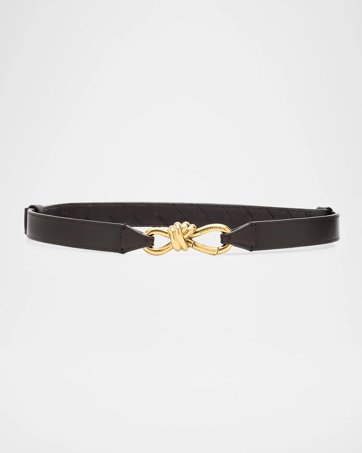 Andiamo Intrecciato Leather Belt - 1
