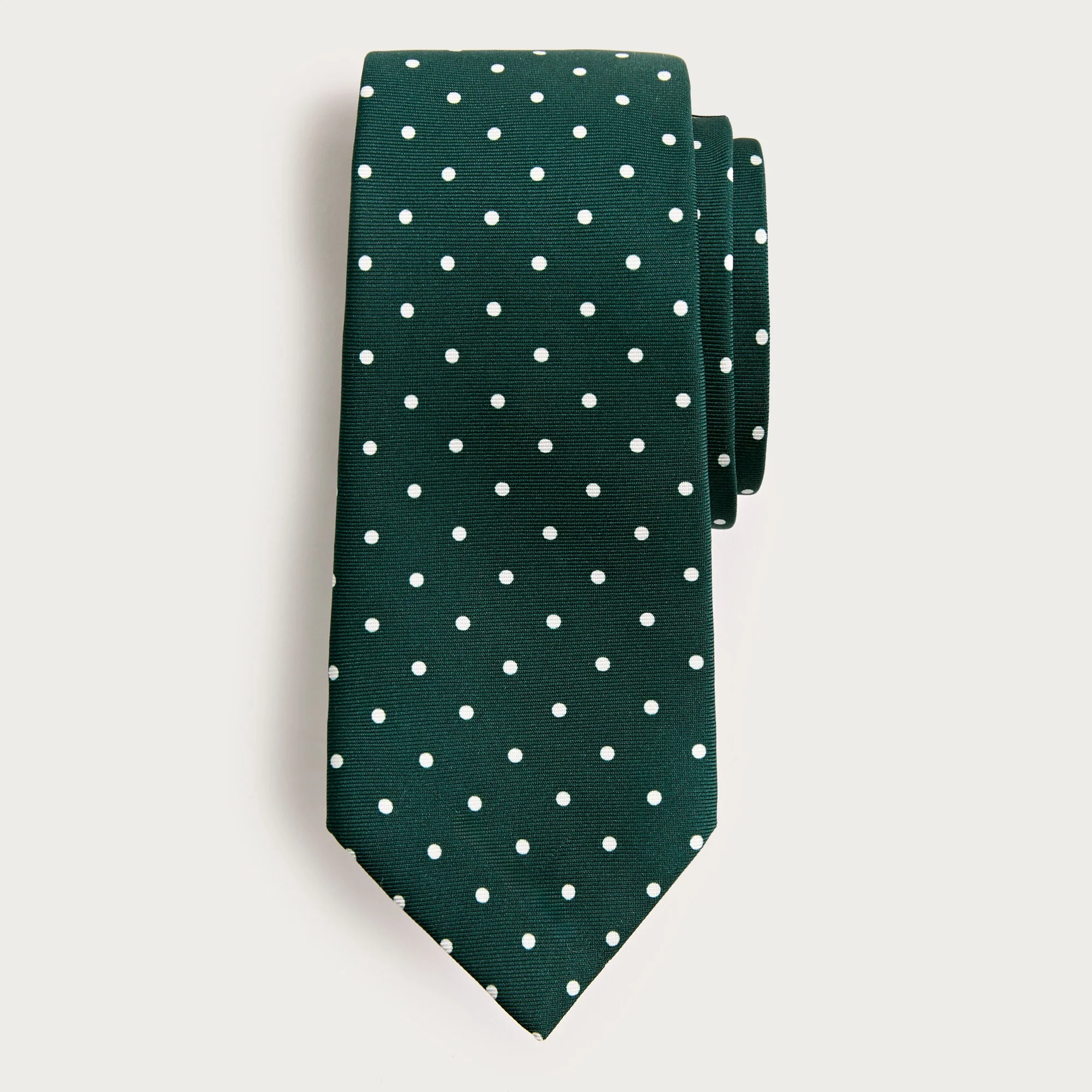 English silk dotted tie - 1