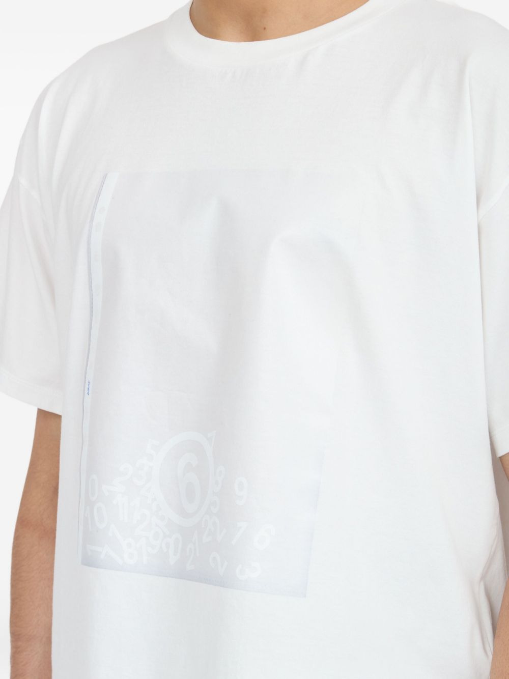 graphic-panelled T-shirt - 6