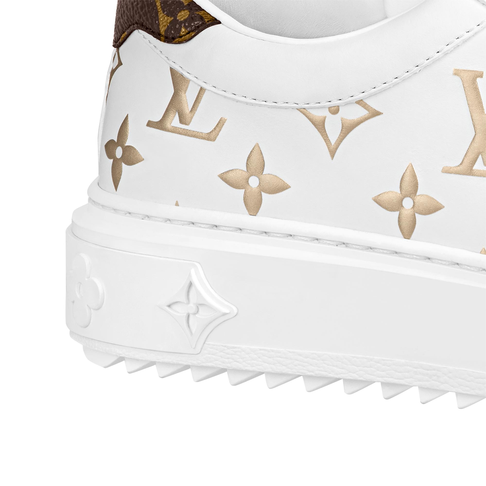 ゴールドカラー★ユニセックス【Loius Vuitton】Time OUT GOLD Louis Vuitton White & Gold Transparent Time-Out Womens