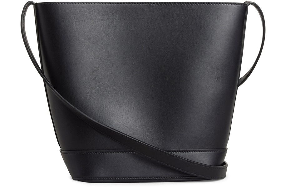 Celine - Black Small Bucket Cuir Triomphe in Smooth Calfskin for Women - 24S