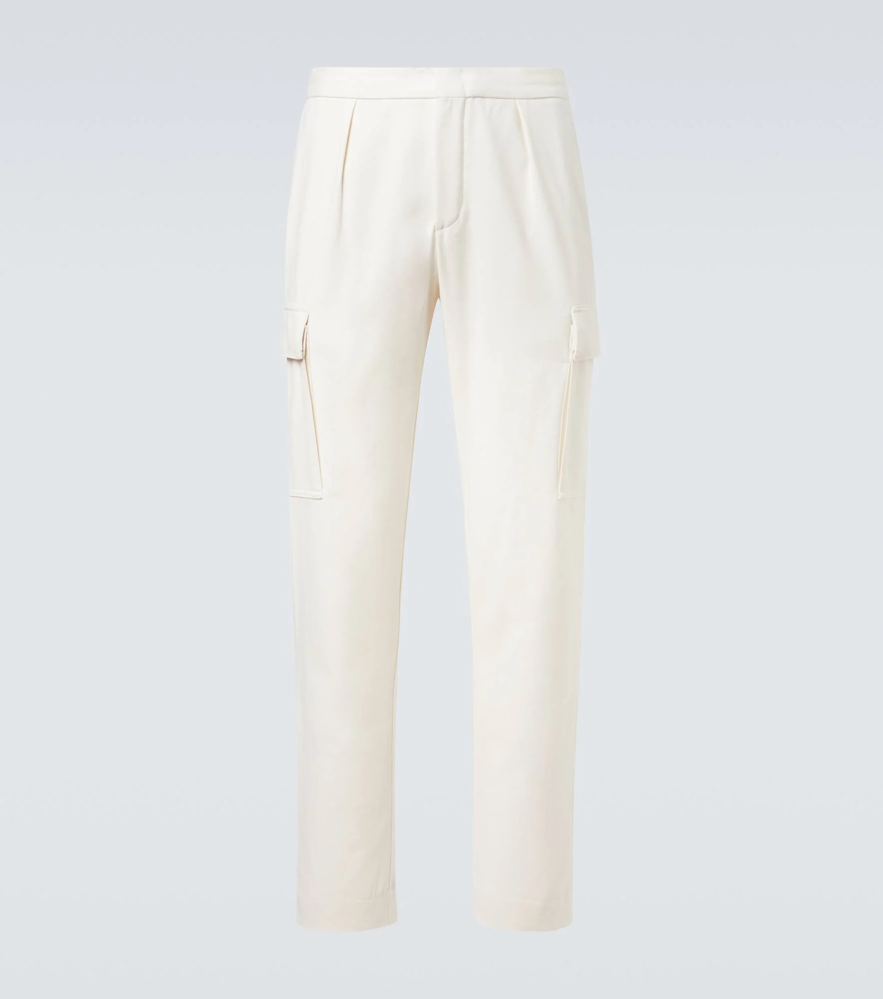 Cotton cargo pants - 1