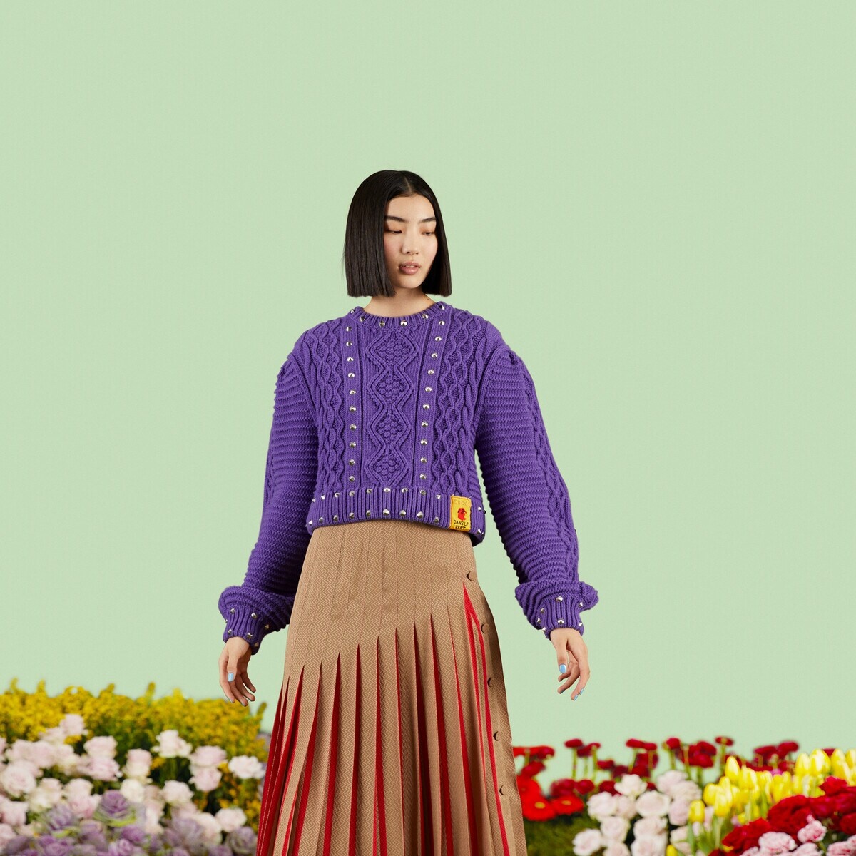 Studded wool sweater - 6
