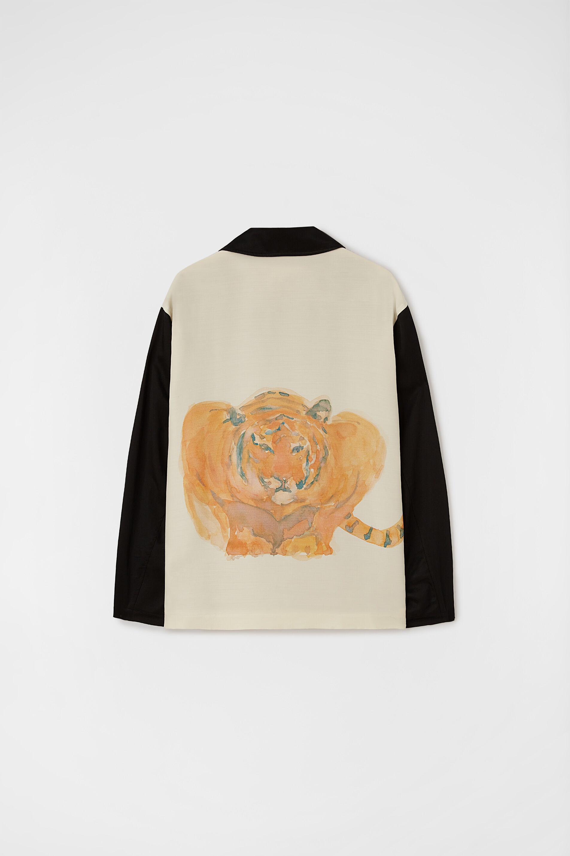 Printed Tiger Blouson - 7