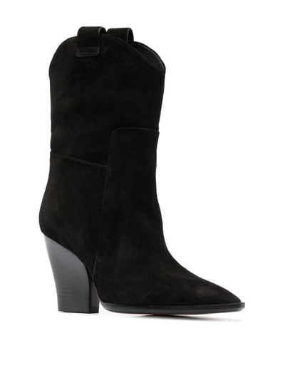 Santoni Western 90mm ankle boots outlook