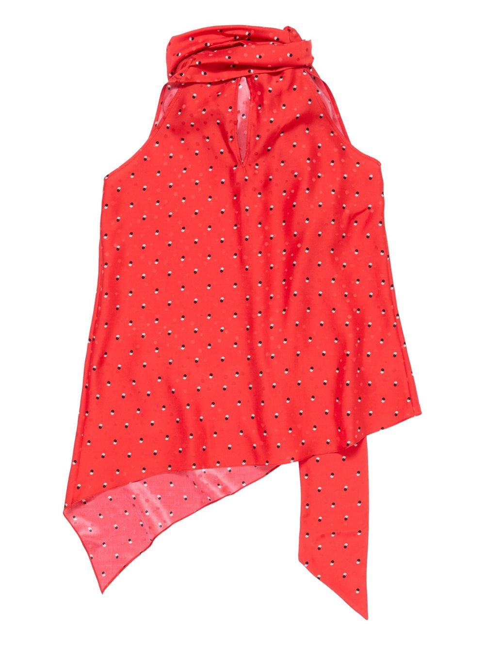 bow-detail asymmetric top - 5