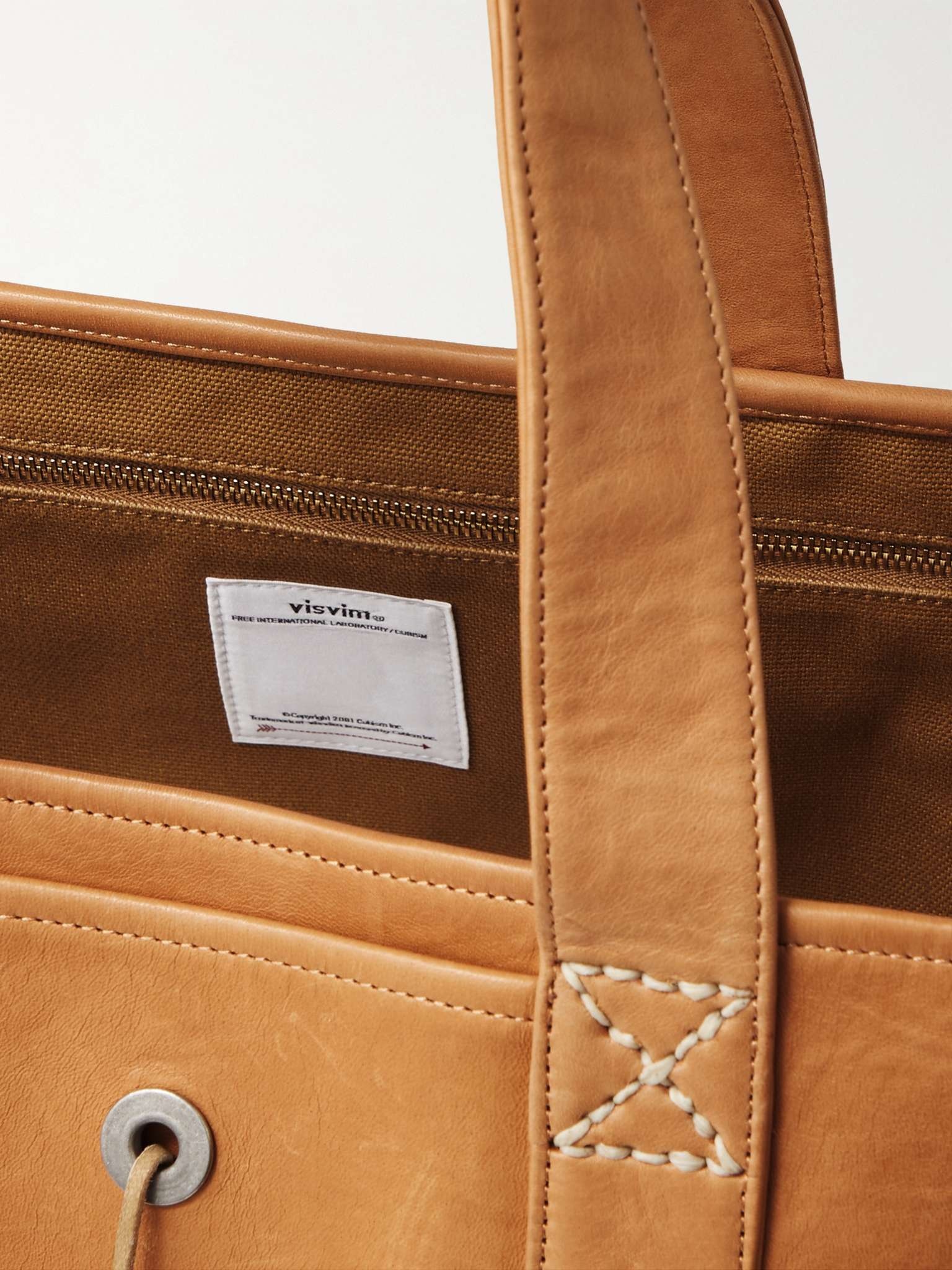Homer Leather Tote Bag - 3