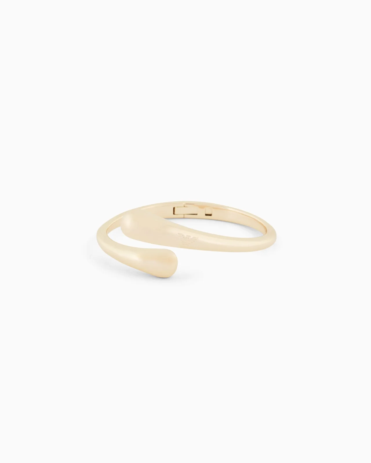 GOLD-TONE BRASS BANGLE BRACELET - 1