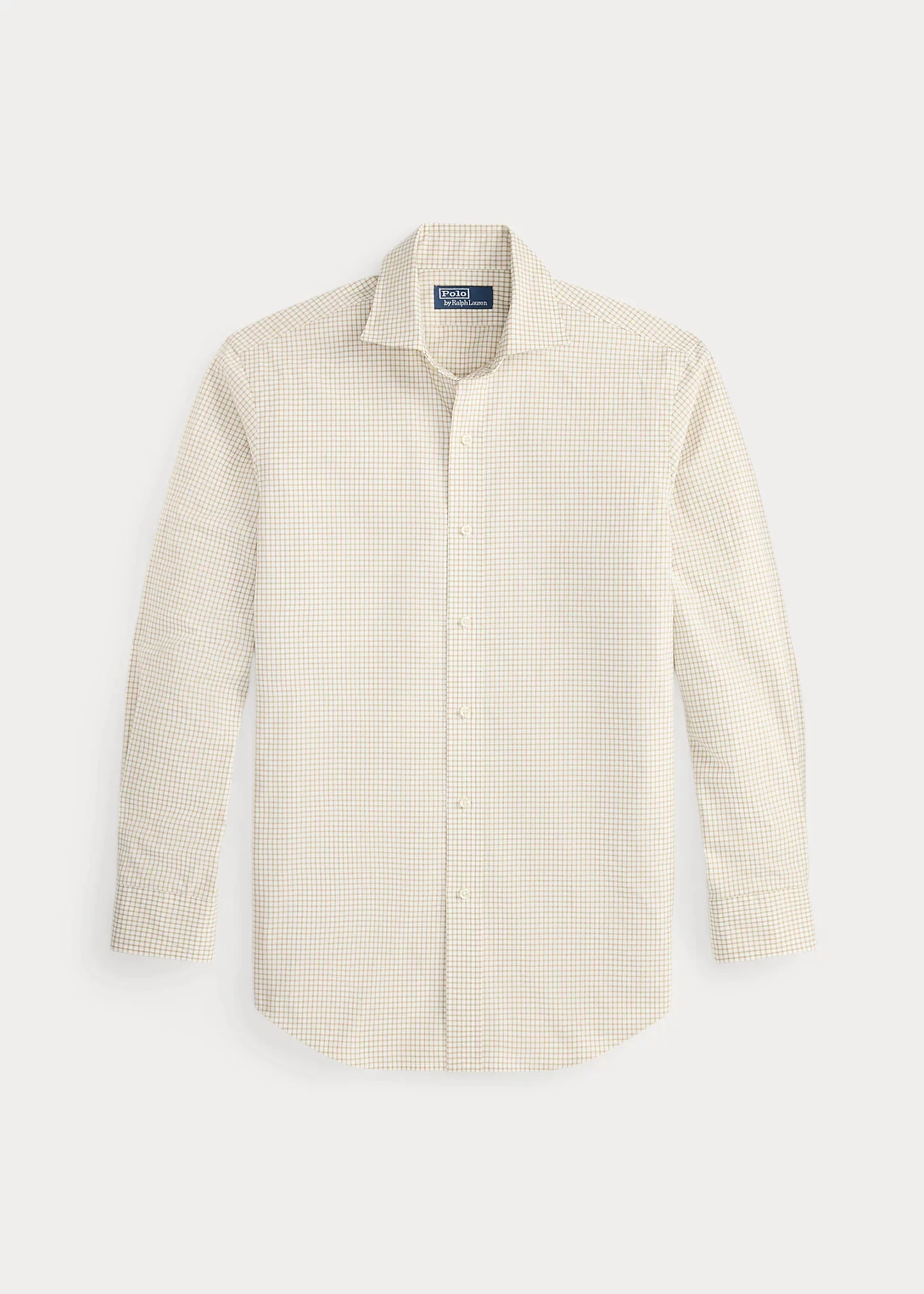 Classic Fit Glen Plaid Poplin Shirt - 1