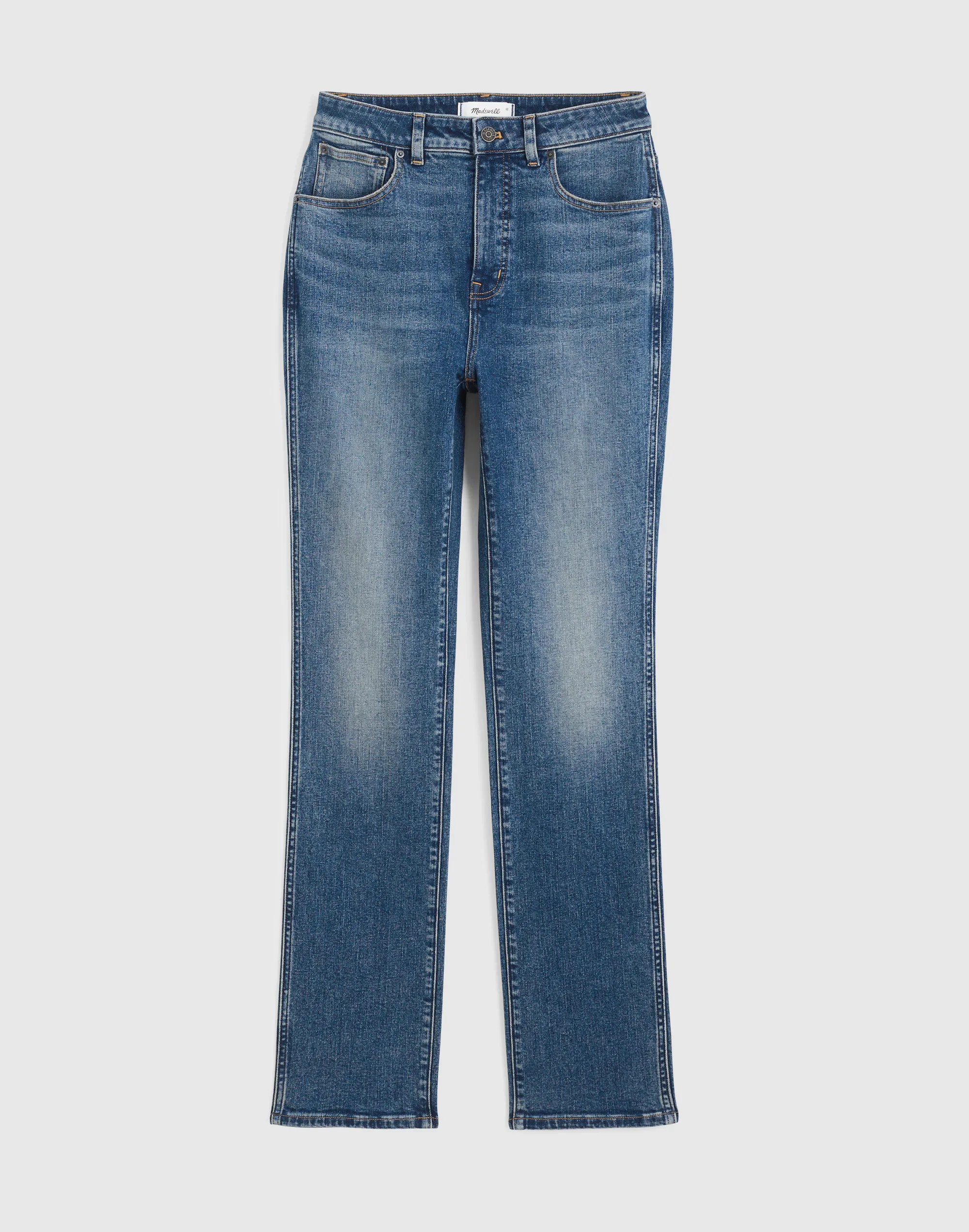 The Curvy Pencil Jean in Super Stretch Denim - 1