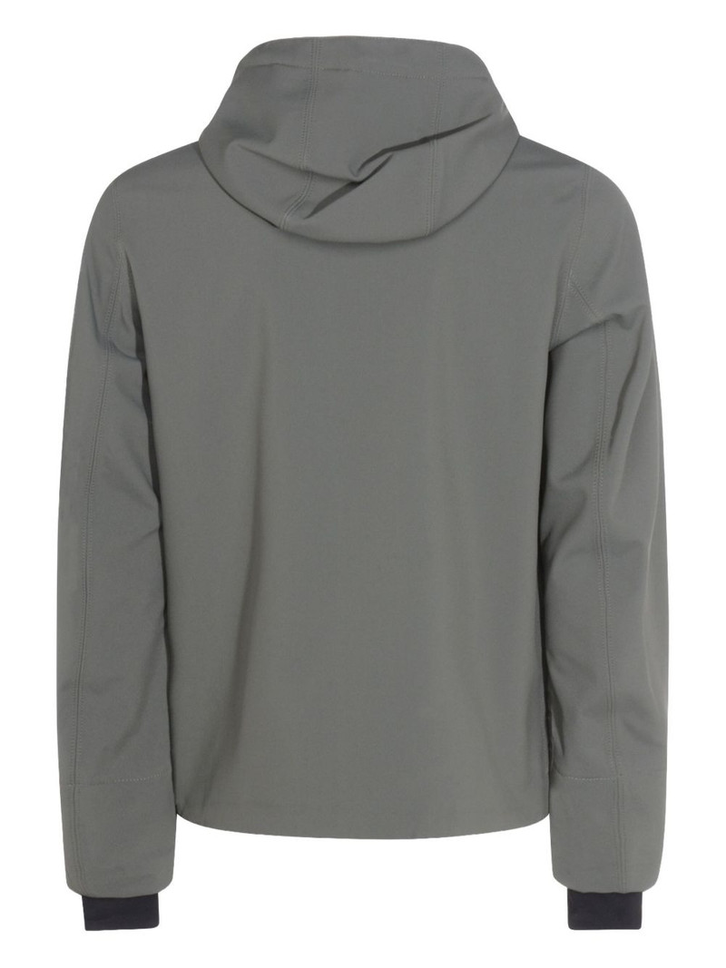 K-WAY hooded zip-up jacket outlook