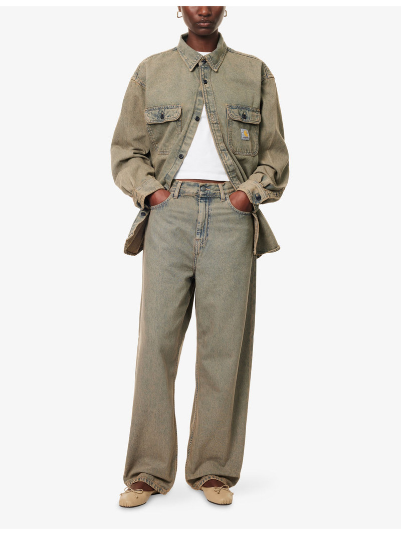 Carhartt Tigan Relaxed-Fit Denim Shirt outlook