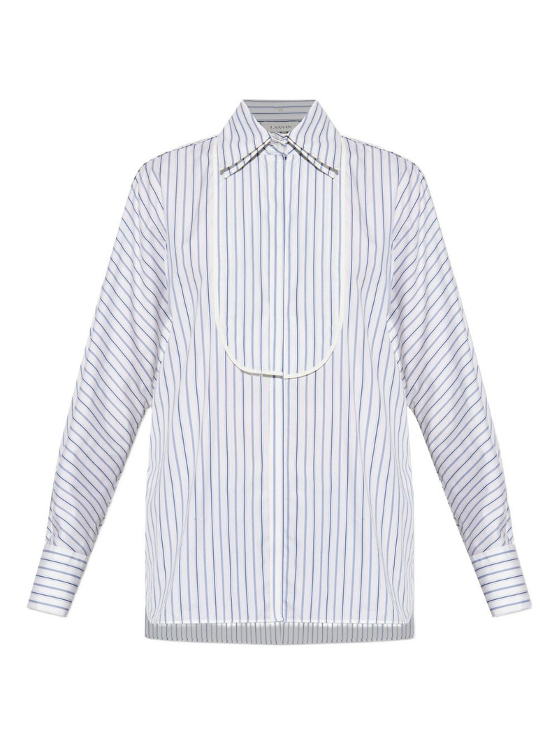striped collared shirt 1