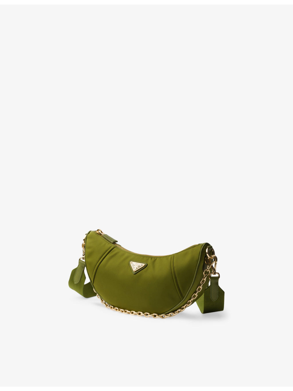 Re-Nylon Brand-Plaque Shoulder Bag - 3