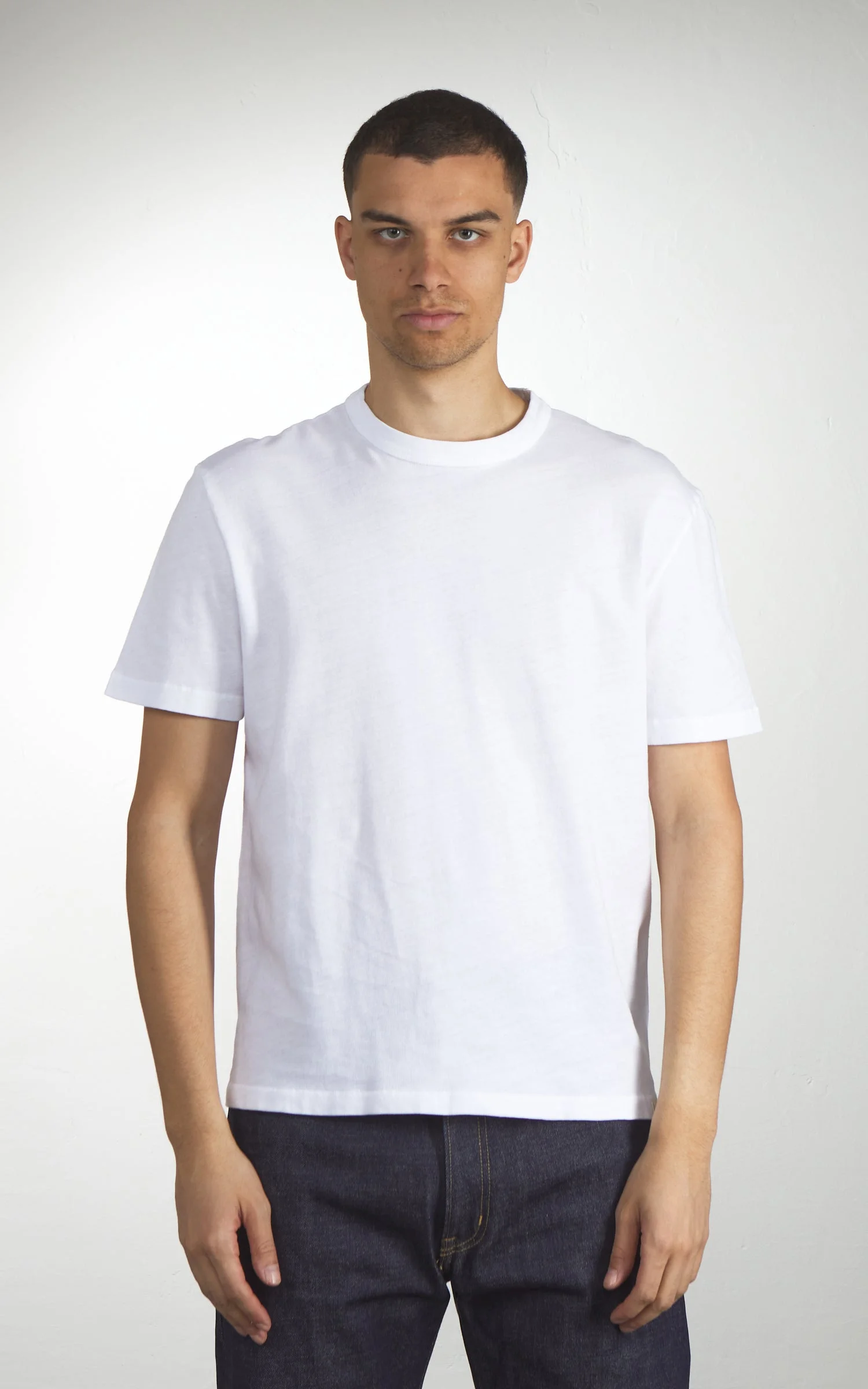 MERZ B. SCHWANEN TEE03 TEE CRISP WHITE - 1