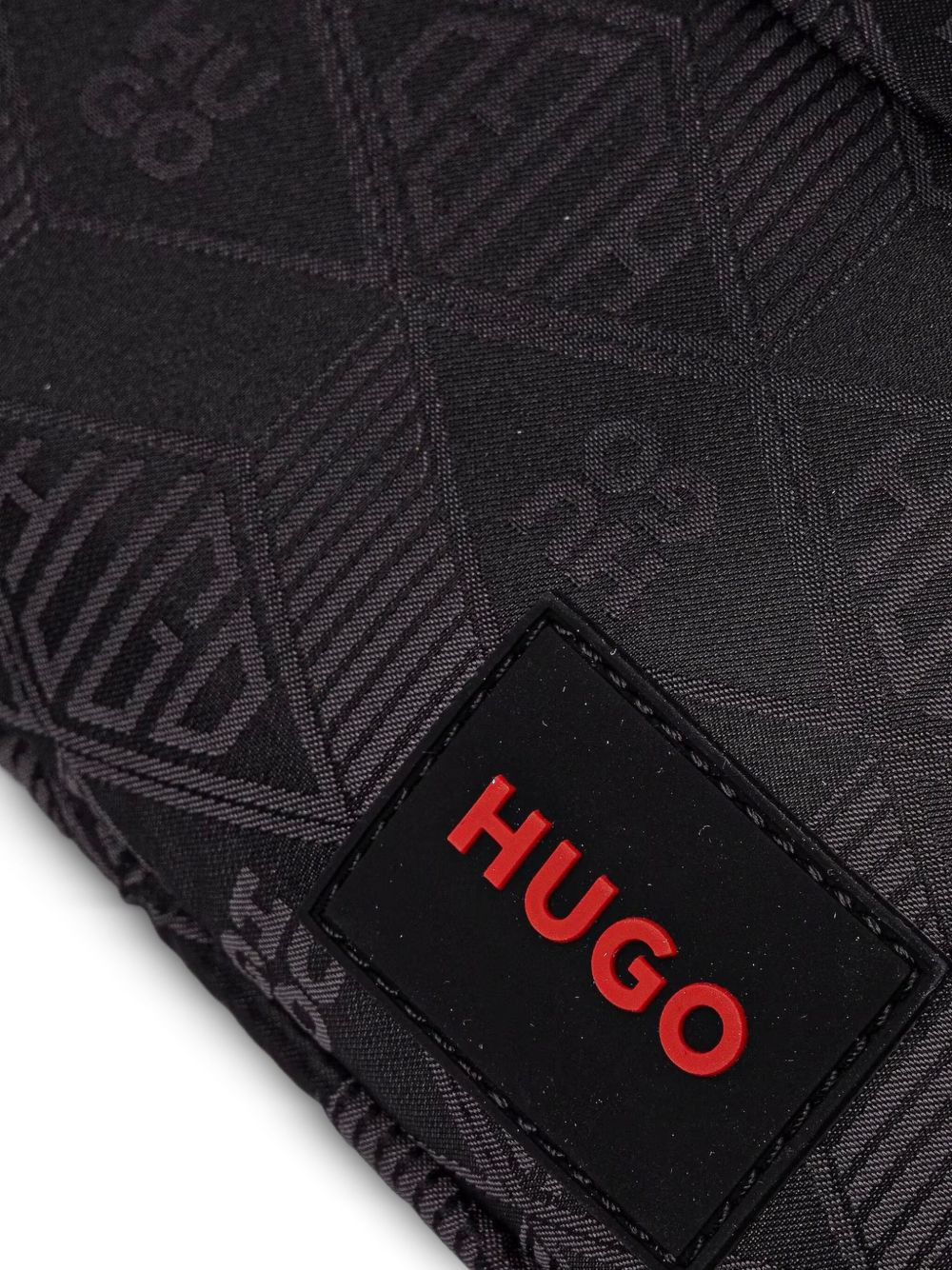 logo-embossed belt bag - 4