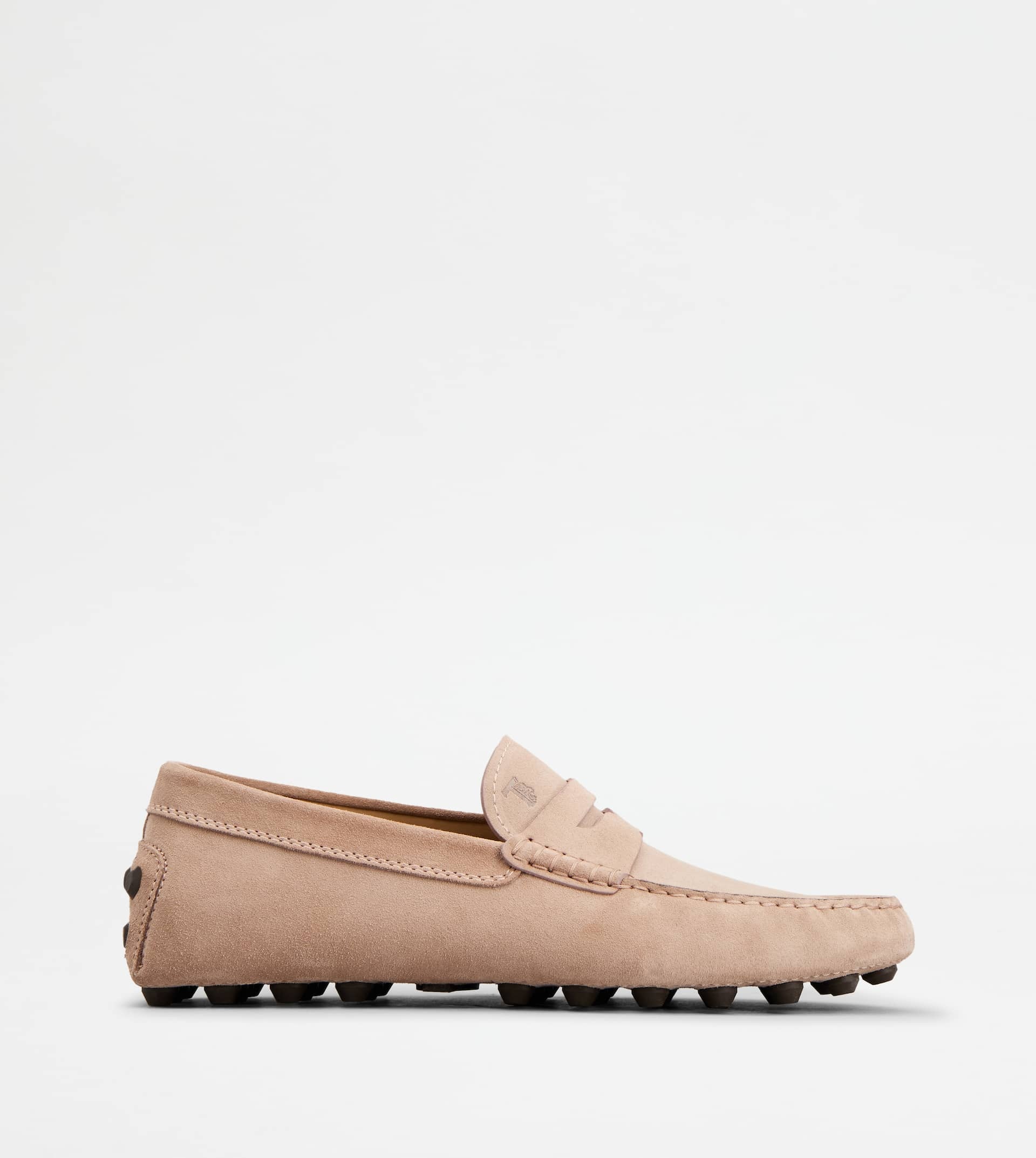 TOD'S GOMMINO BUBBLE IN SUEDE - PINK - 1