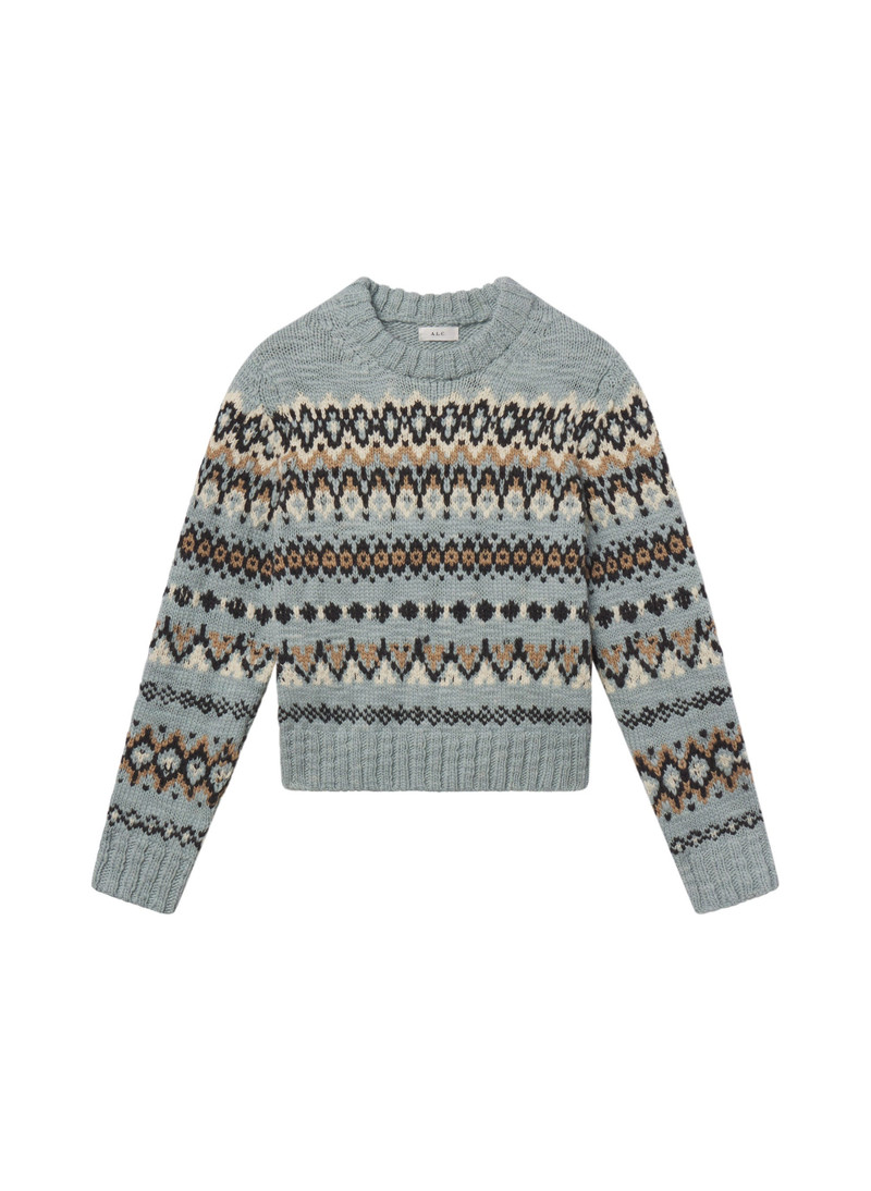 Ella Fairisle Merino Sweater 1