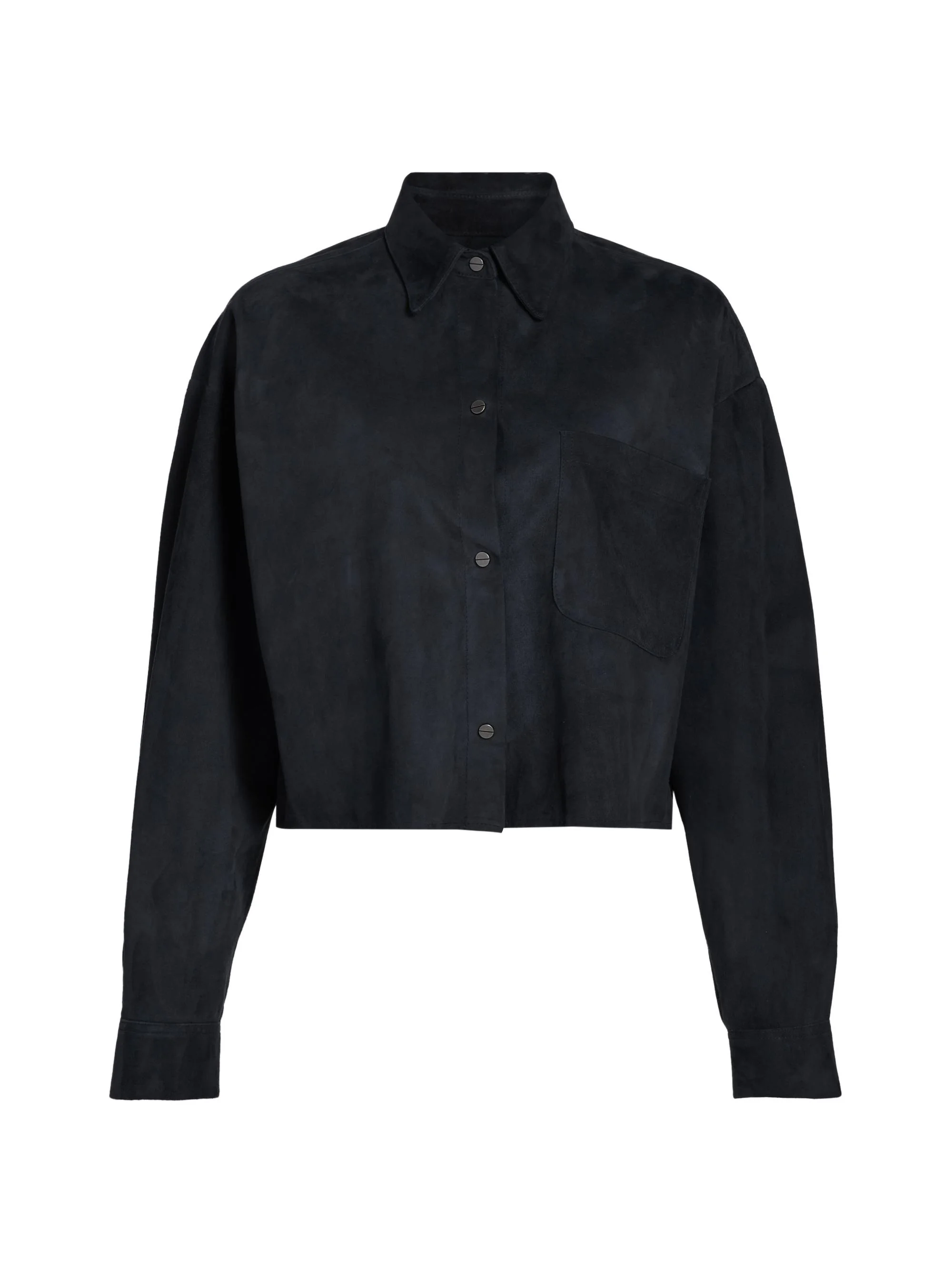 Women's Little Big Joe Suede Jacket - Midnight - 1