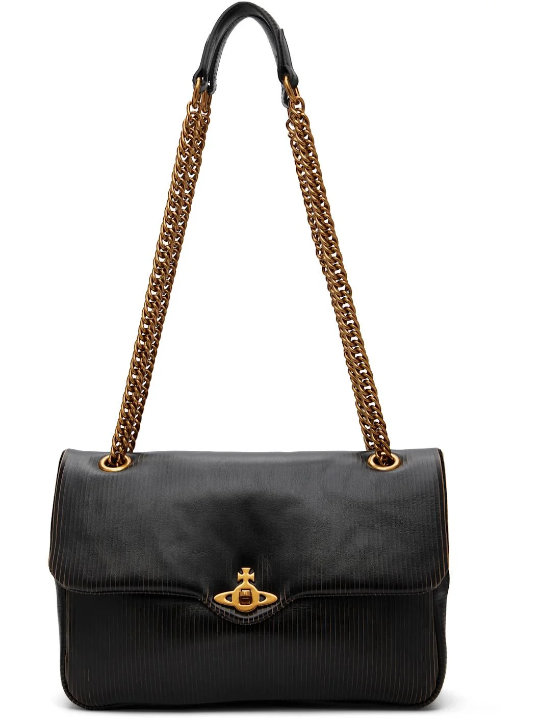 Black Anita Medium Shoulder Bag - 1
