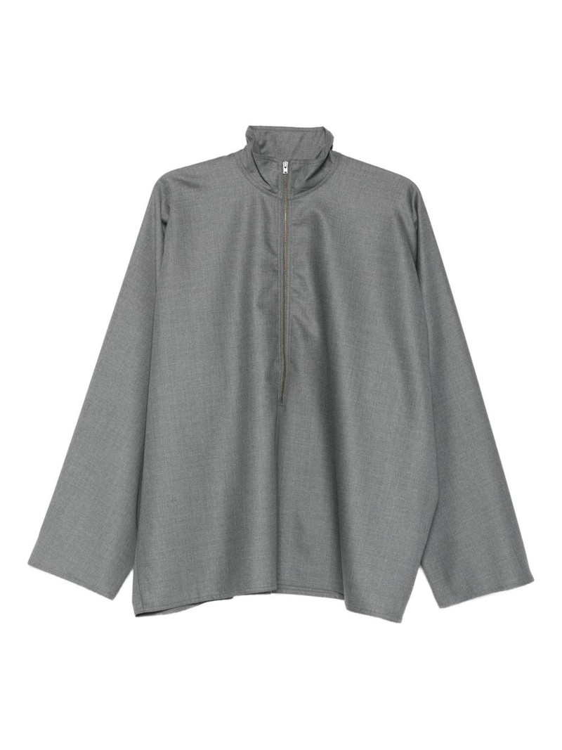 half-zip blouse 1
