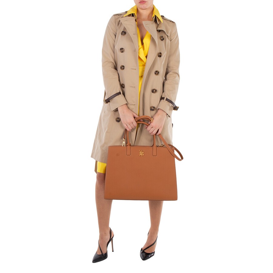 Burberry Warm Russet Brown Grainy Leather Medium Frances Bag - 3