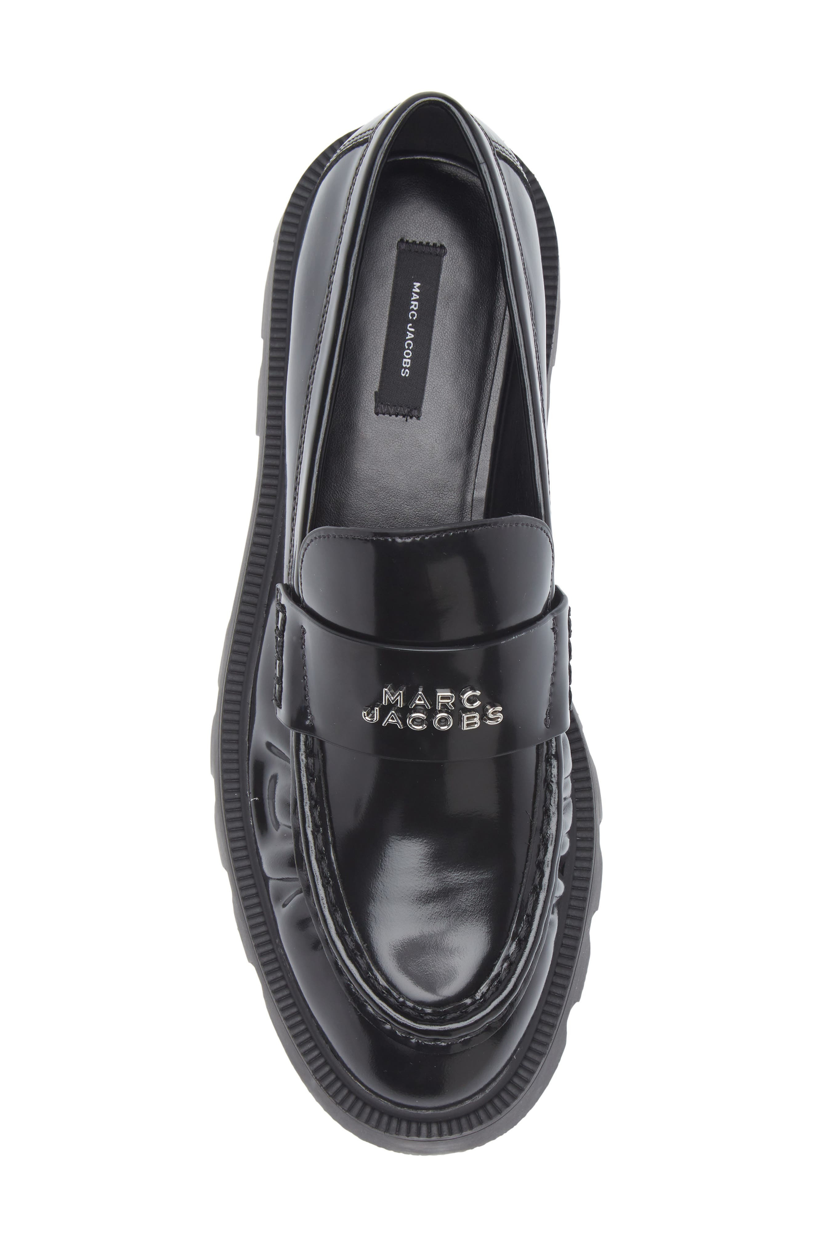 Marc Jacobs The Frankie Lug Sole Loafer in Black at Nordstrom - 5