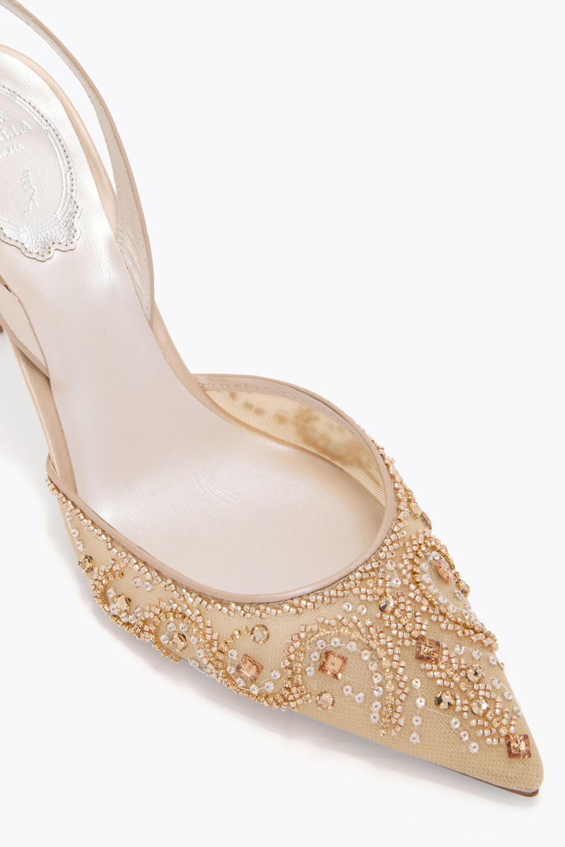 JAHANARA GOLD SLINGBACK 80 4