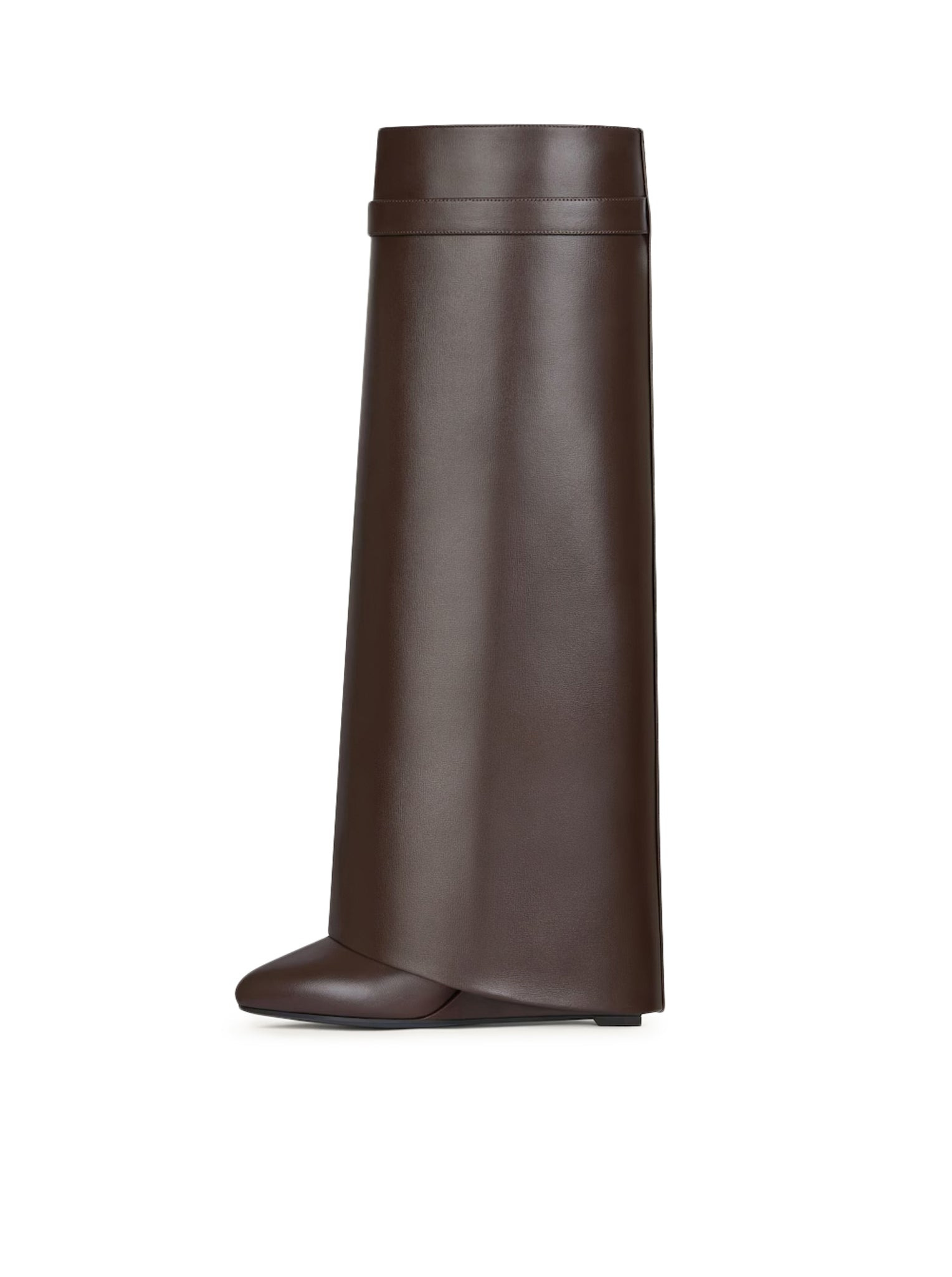 SHARK LOCK LEATHER BOOTS - 5