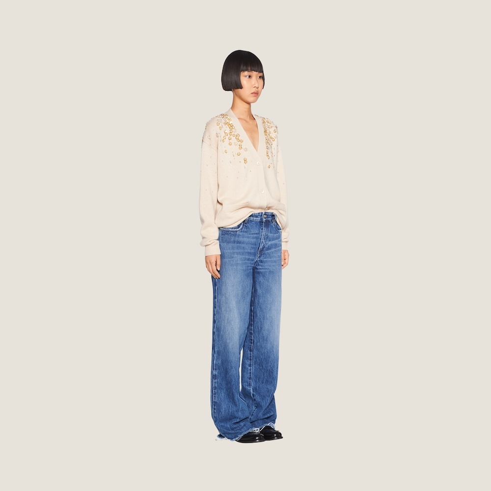 Five-pocket denim jeans - 4