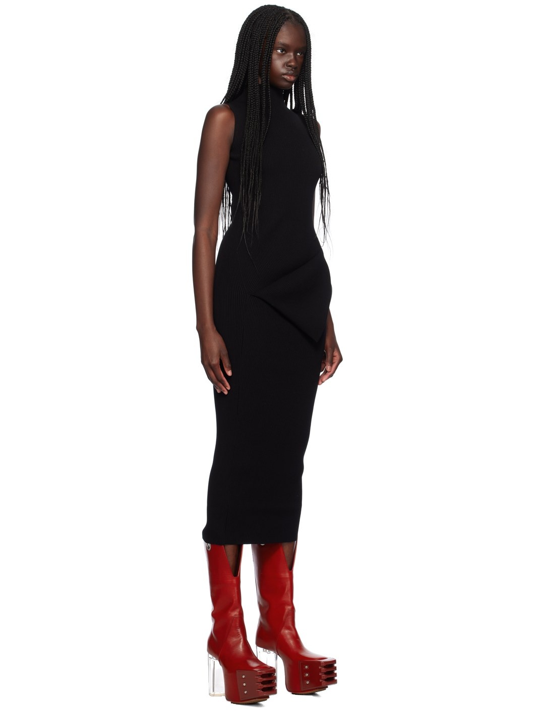 Black Porterville Babel Midi Dress - 4