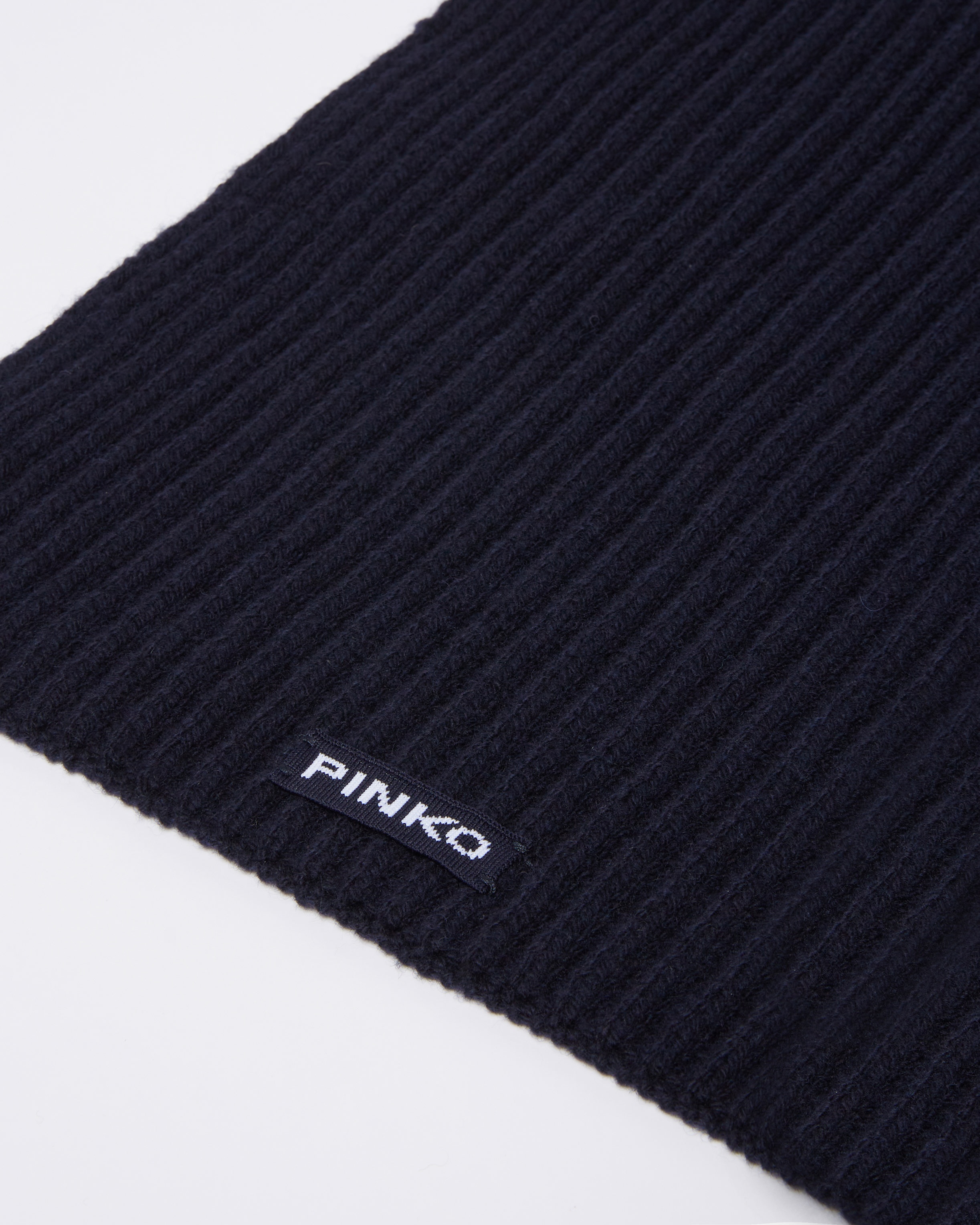 RIBBED WOOL AND CASHMERE SCARF - 3
