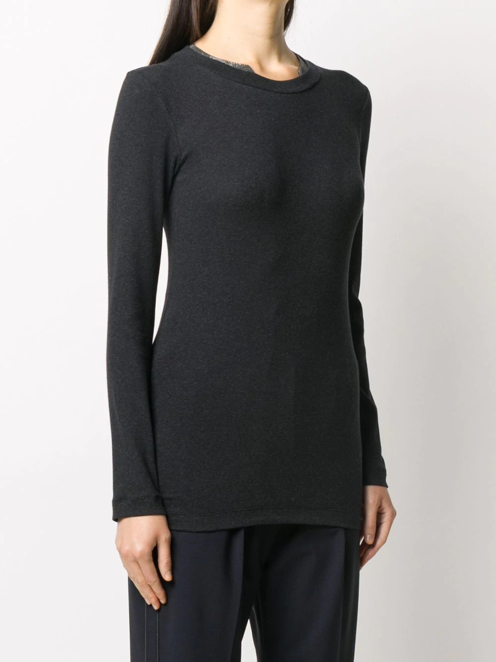 monili-embellished jumper - 3