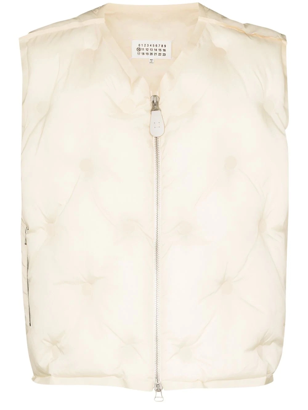 padded shell gilet - 1