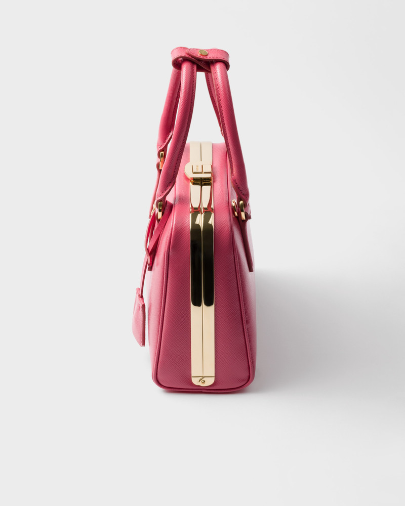 Prada Pyramid Saffiano leather mini bag 6